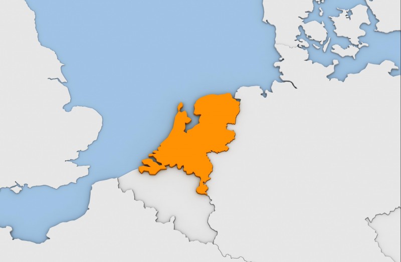 Niderlandy graniczą z Belgią, Holandią oraz z Francją (na morzu Karaibskim).