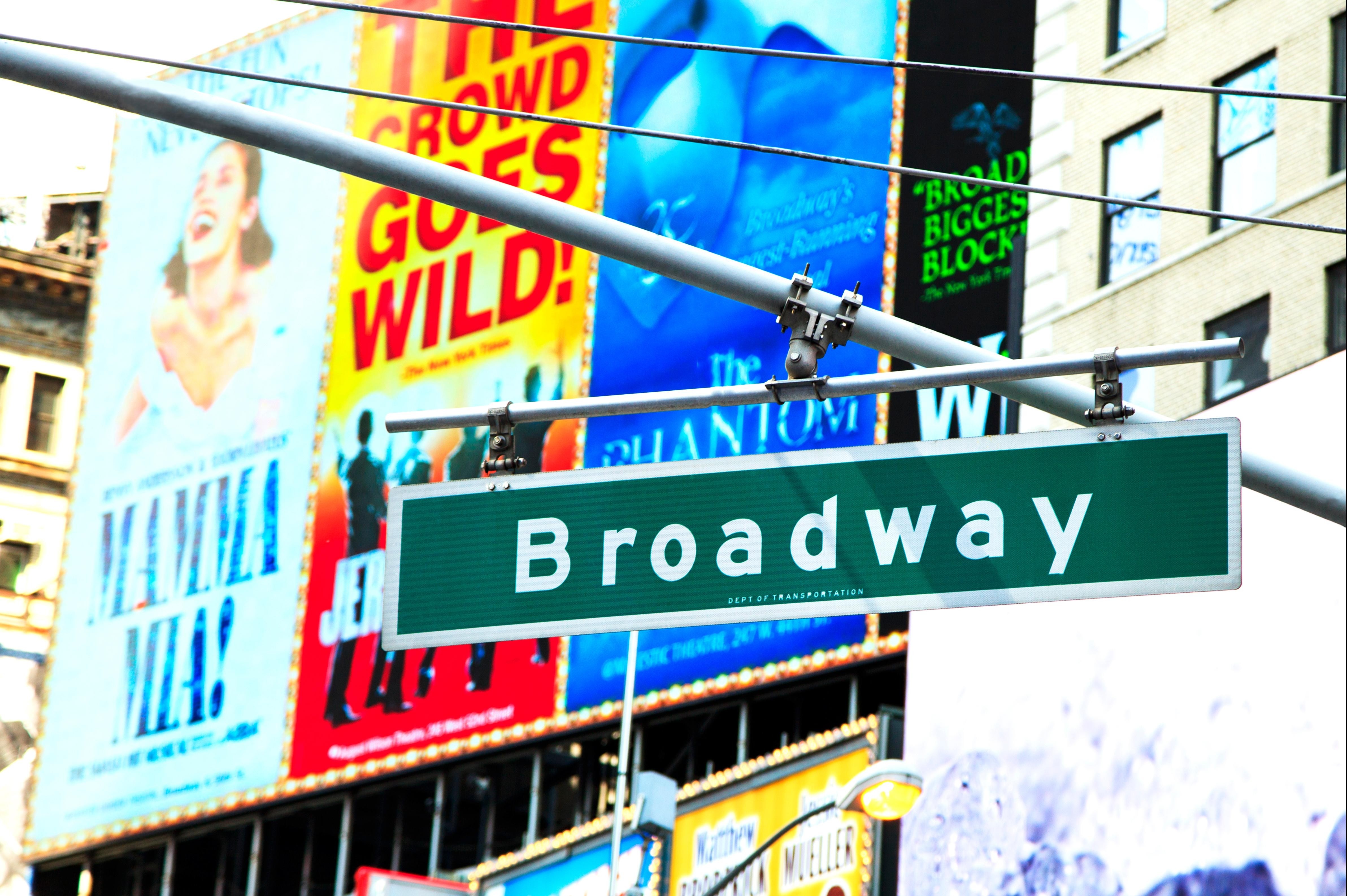 Broadway to teatralna dzielnica Nowego Jorku.