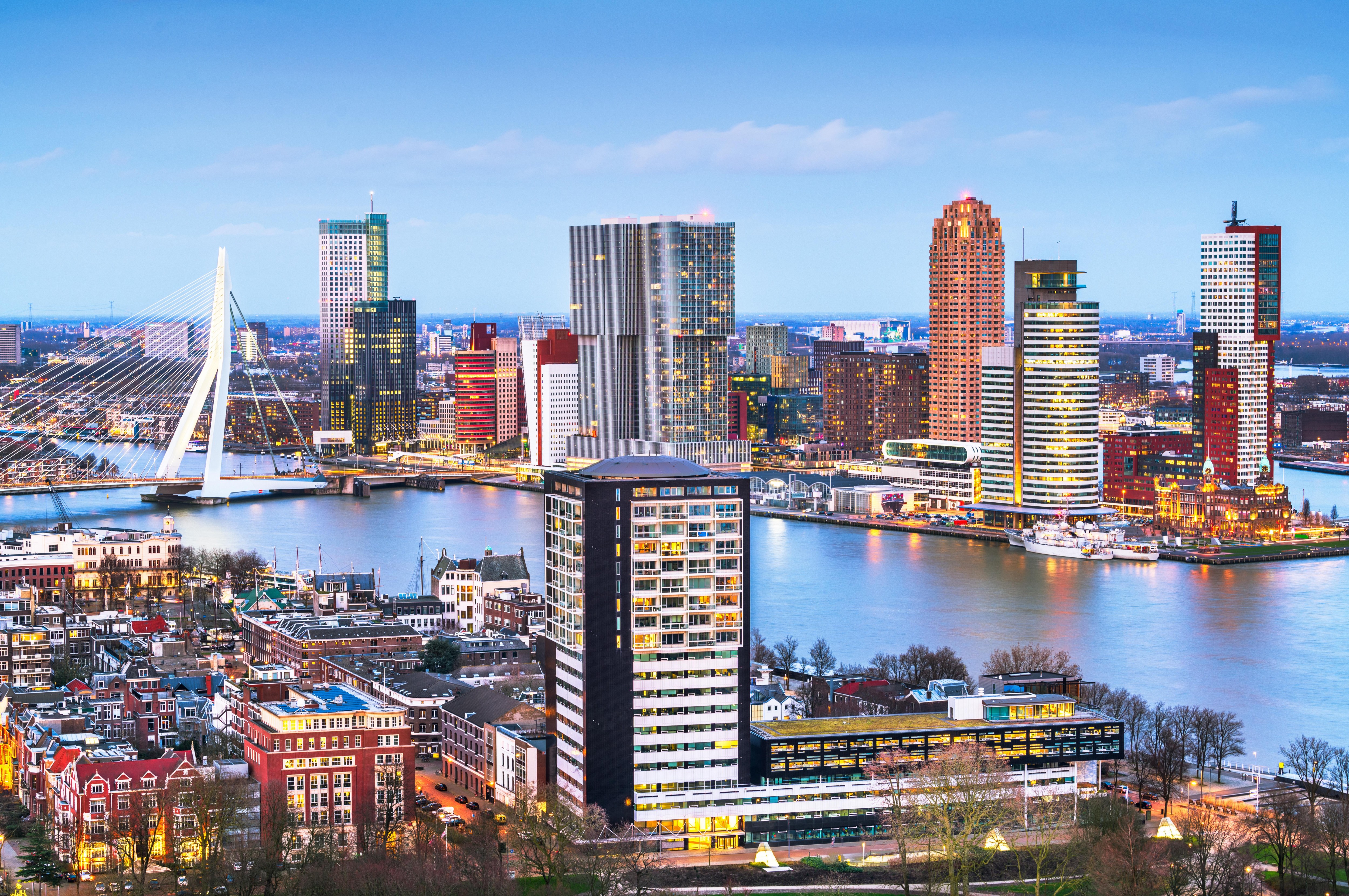 Rotterdam jest naprawdę pięknym miastem!