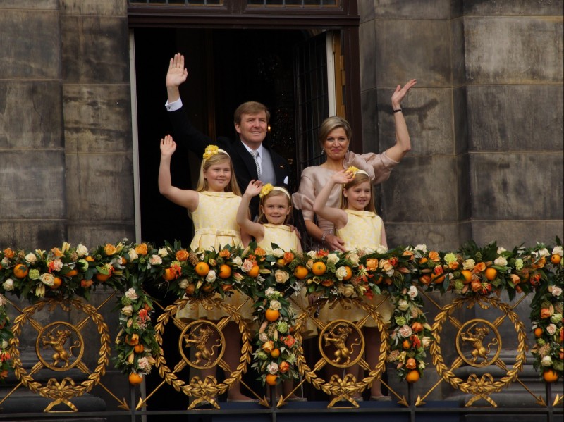 Rodzina królewska w 2013 roku.