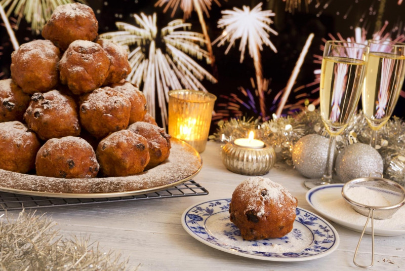 Oliebollen mają swoich amatorów nie tylko w Niderlandach.