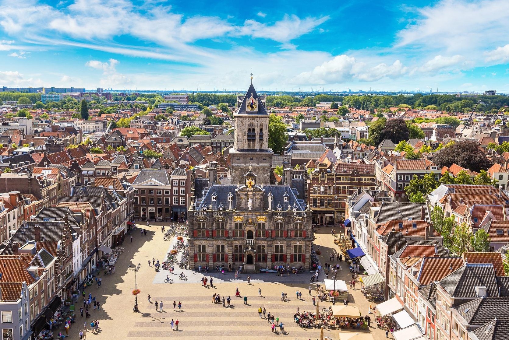 Delft to jedno z piękniejszych miast w Holandii.